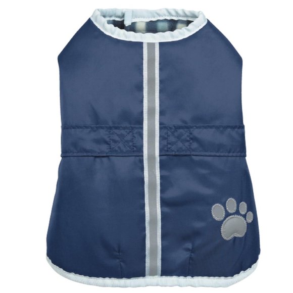 Small Reversible Dog Coat - Zack and Zoey ThermaPet Nor'Easter Jacket NEW - Picture 6 of 10